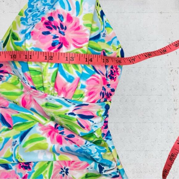 NWT Stella Parker Tankini 2 Pc Bikini Swimsuit Waterlily Tummy Toner Size Large - Picture 4 of 9